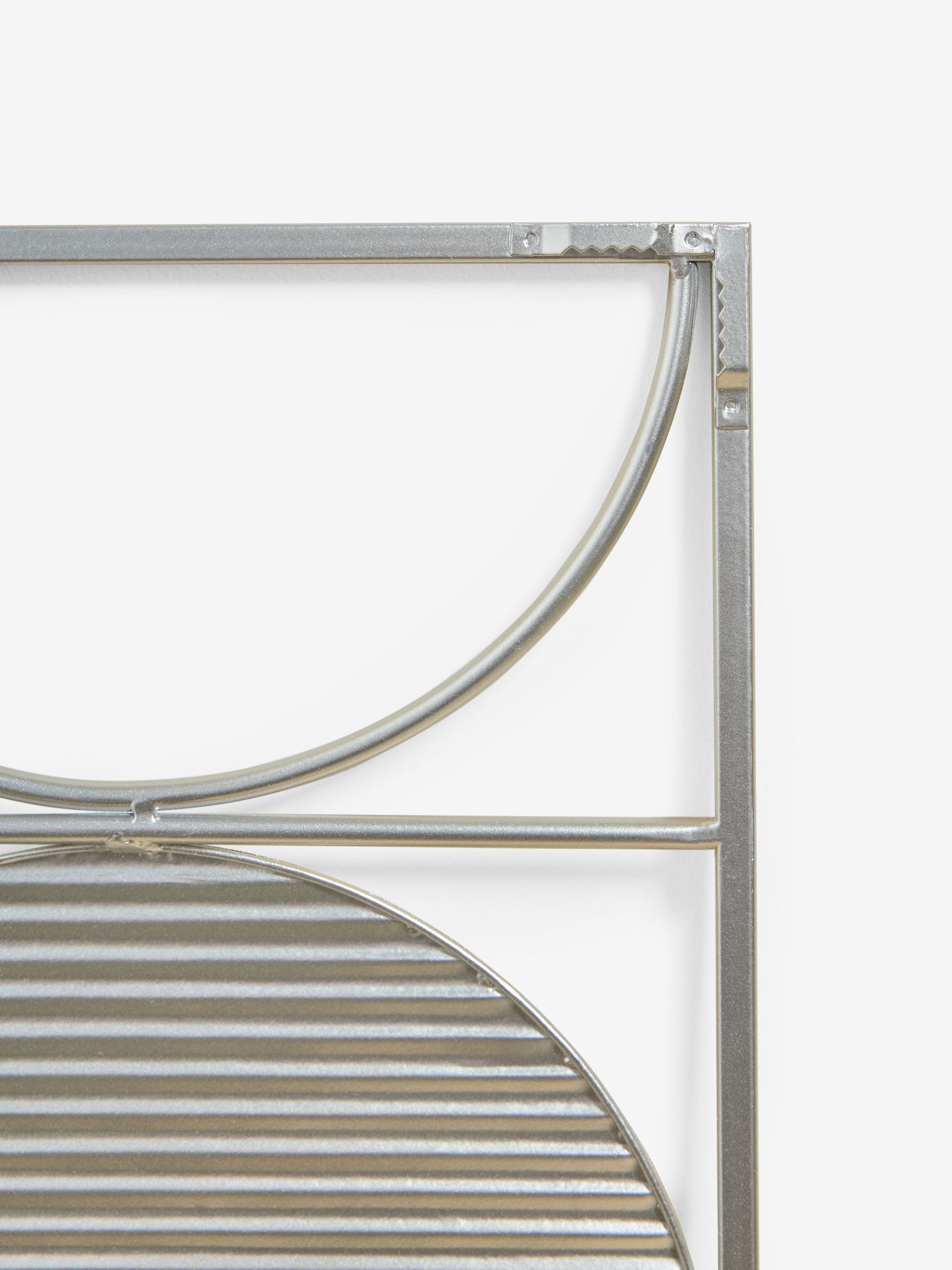 Bronx Wood and Metal Abstract Wall Art