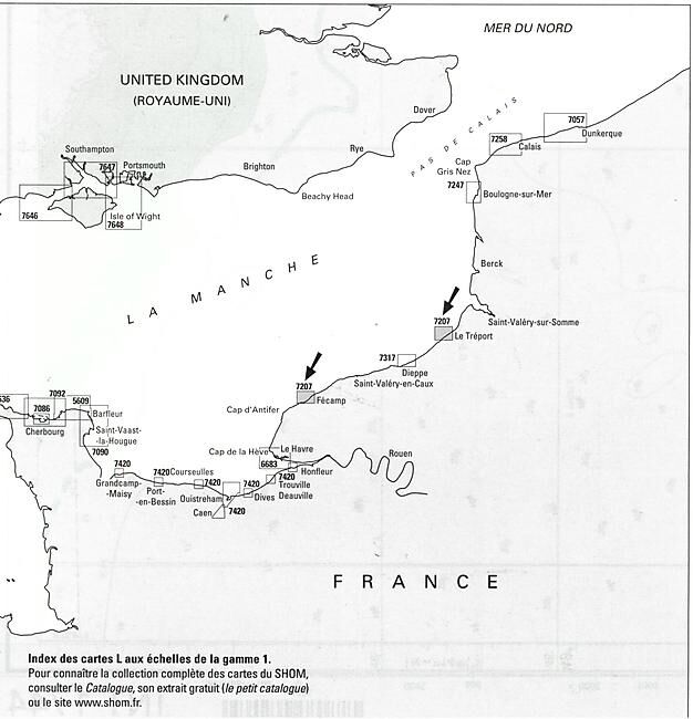 EPSHOM - 7207L PORTS DE FECAMP ET DU TREPORT
