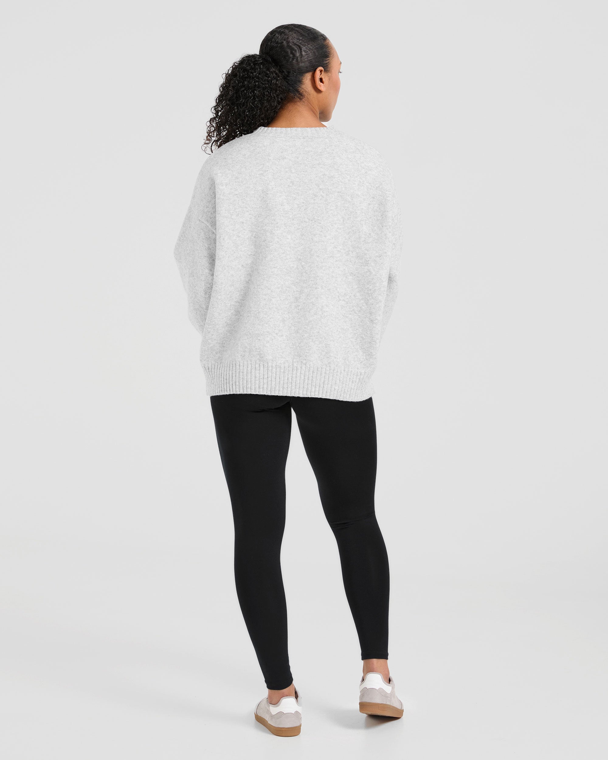 Varsity Oversized Knitted Sweater