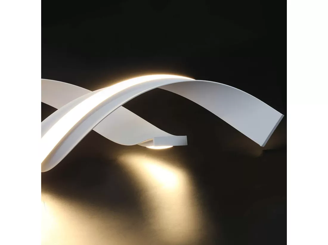 NETTLIFE Lampe suspendue Moderne 95CM Design 3000K Blanc chaud 29W