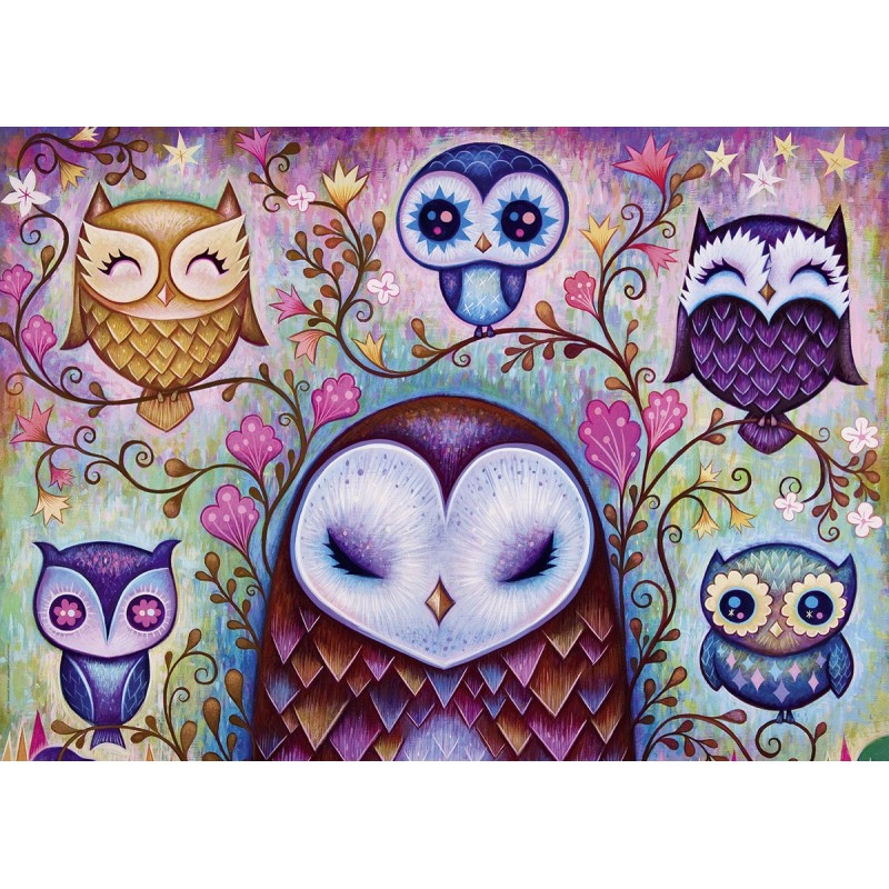 Puzzle 1000 pièces Big Owl Dreaming