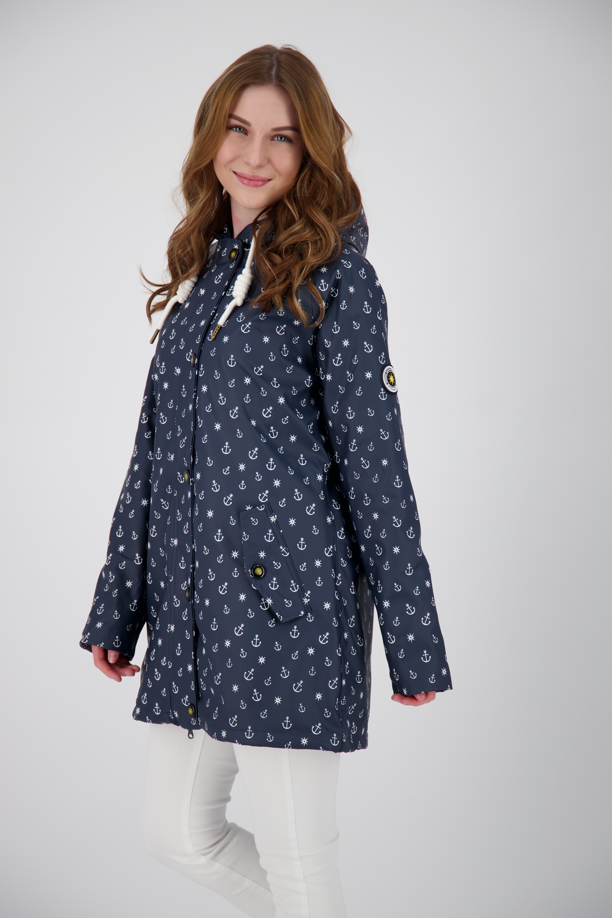 ankerglut Regenjacke »Friesennerz HALIFAX ANCHOR WOMEN« auch in Grossen Grössen erhältlich