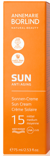 Annemarie Borlind Sun Anti Aging Sun Cream SPF15 75ML