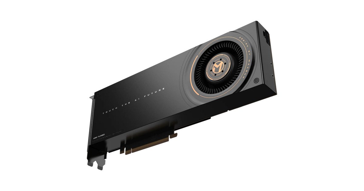 MAXSUNIntel Arc Pro B60 Dual 48G Turbo grafische kaart  (Zwart, 1x HDMI, 1x DisplayPort)
