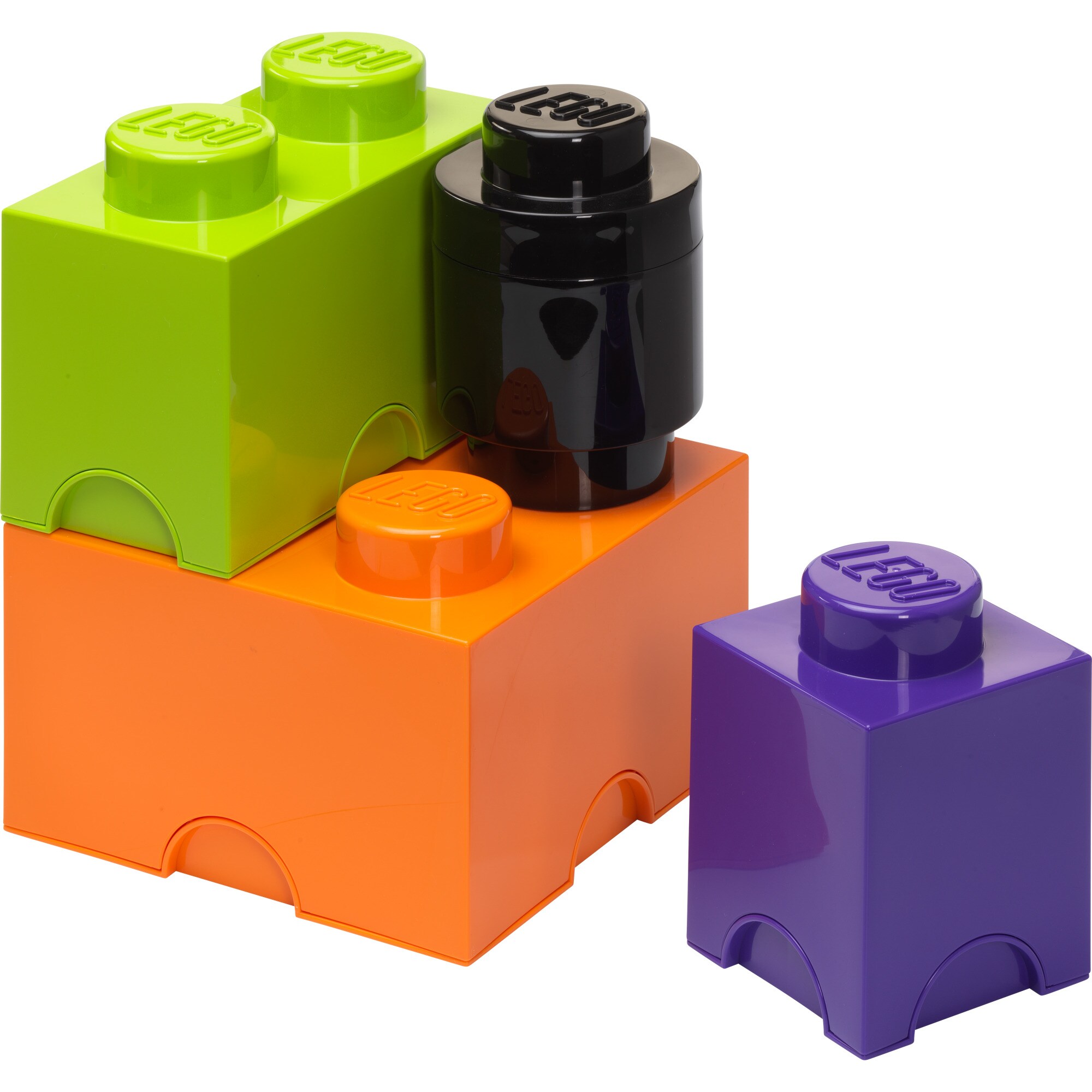 Room Copenhagen Aufbewahrungsbox LEGO Speicherbaustein Multi Pack 4er