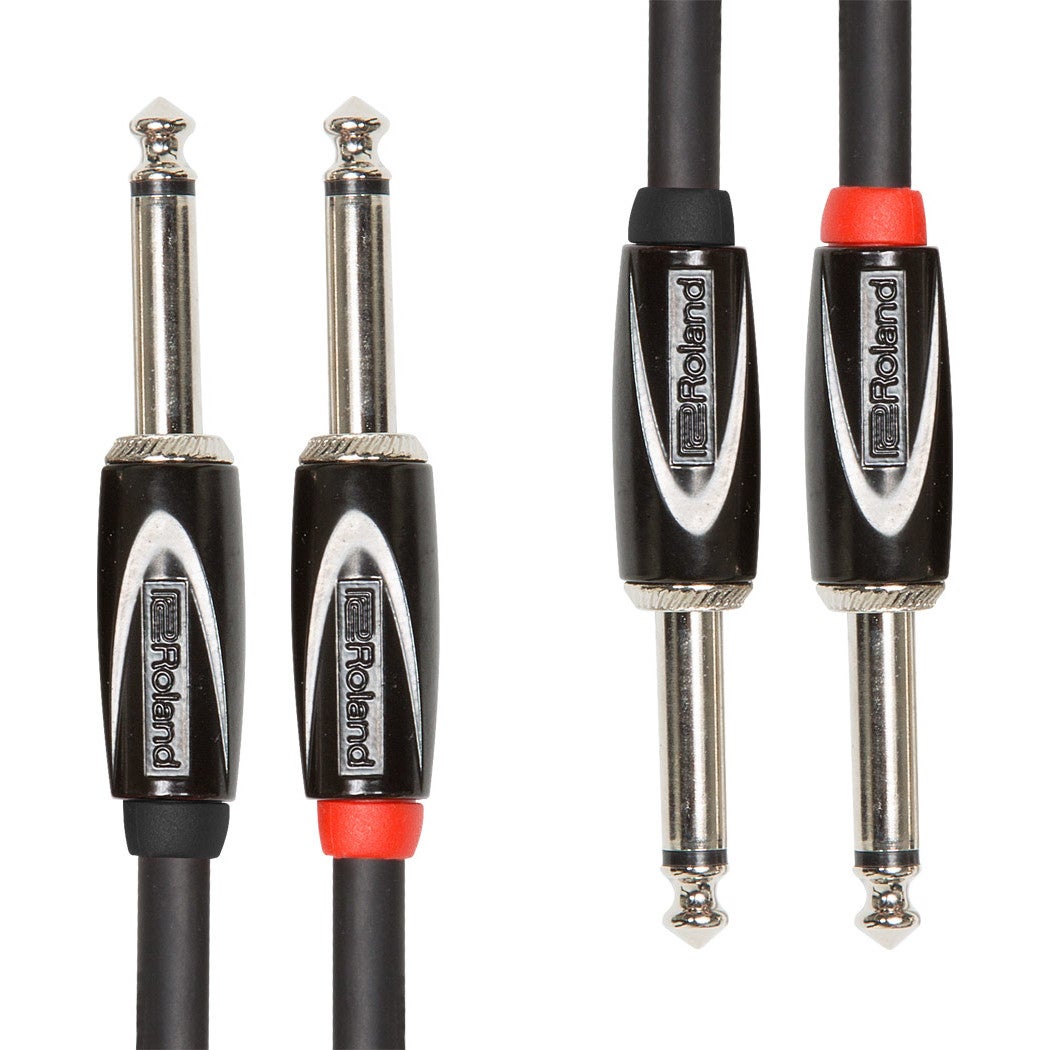 Roland RCC-15-2814 jackkabel 6.35 mm male 4.5 meter (set van 2)