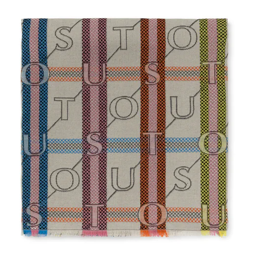 Cachecol bege TOUS Legacy Jacquard