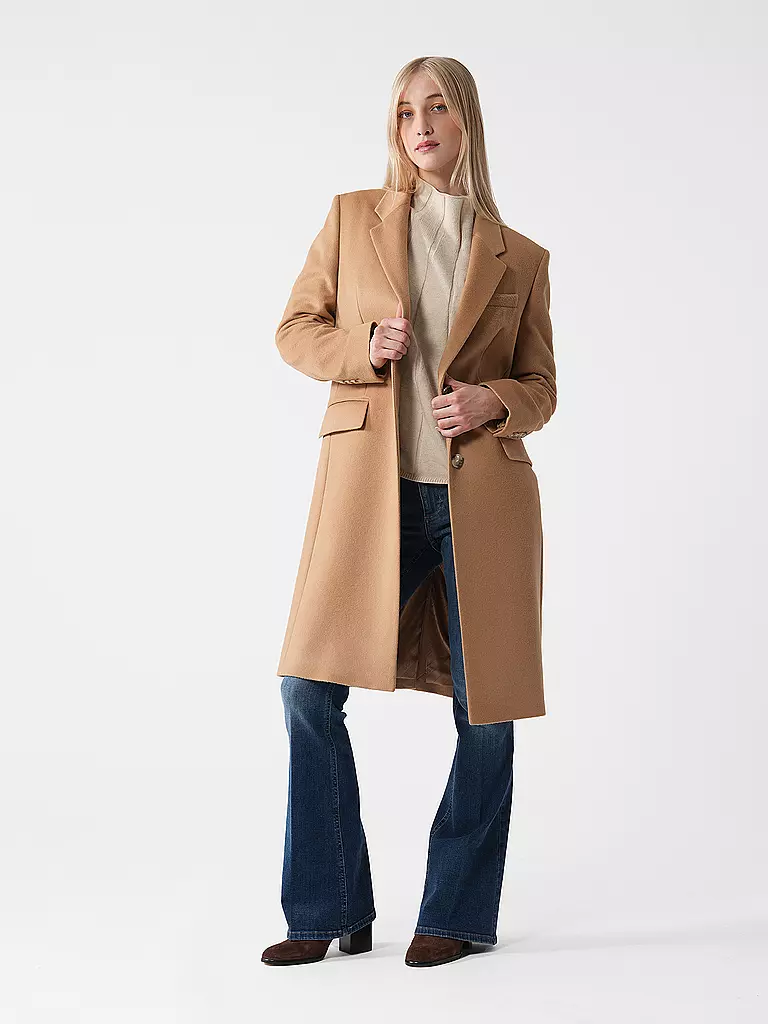 BOSS Wollmantel CATARA braun