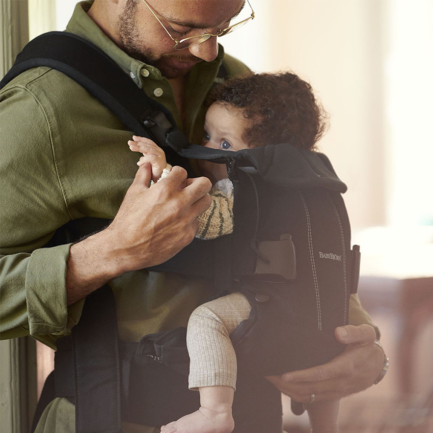 Porte-bébé One Coton – Noir