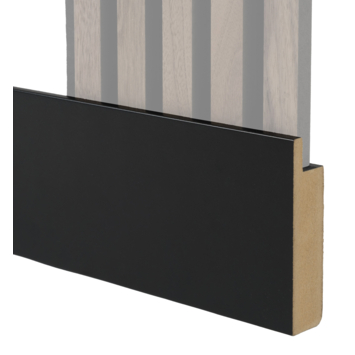 Onder-bovenplint voor lattenwand 11,7 x 244 cm