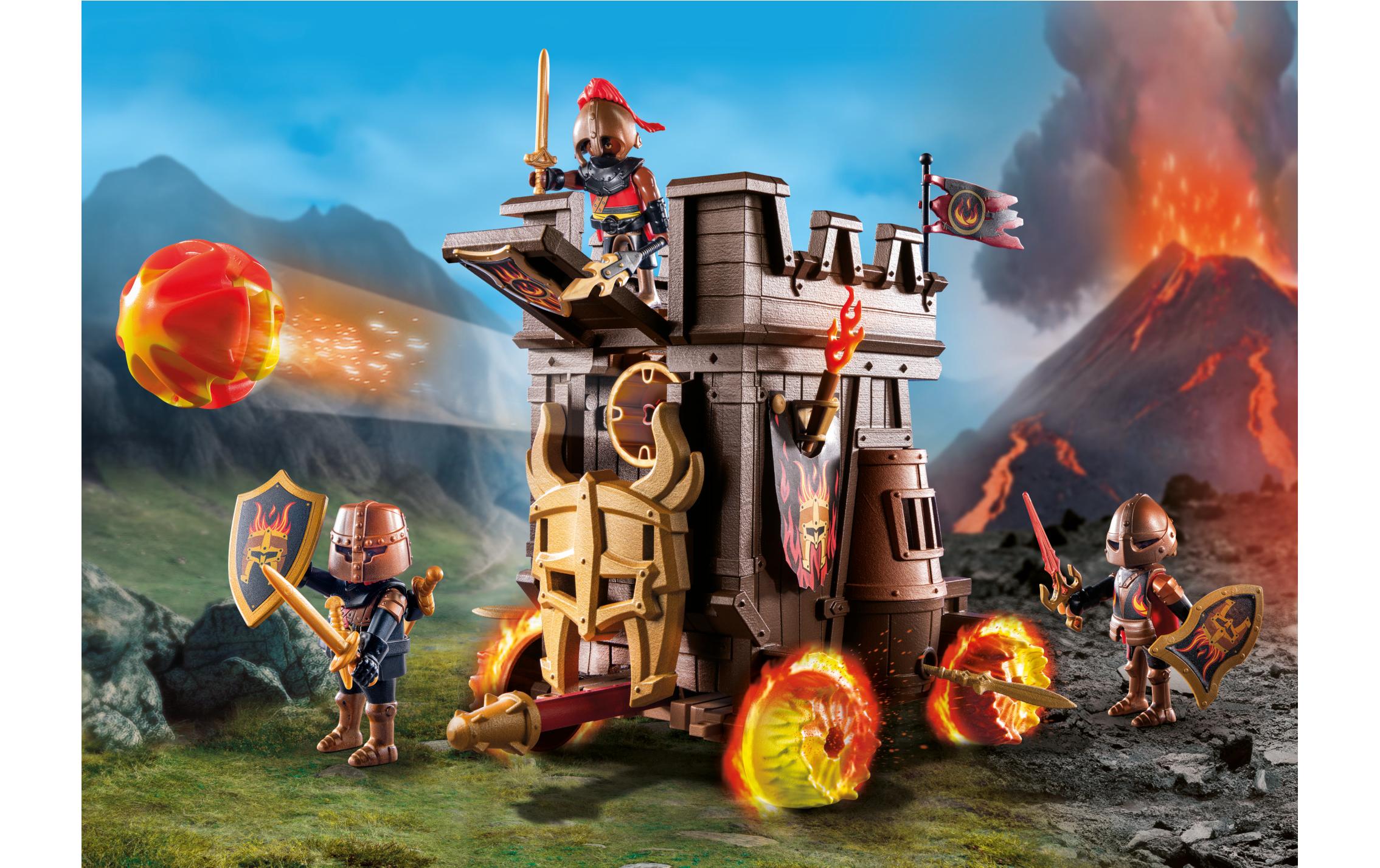 Novelmore Angriffswagen mit Feuerkanone 71643Ritter-Spielset