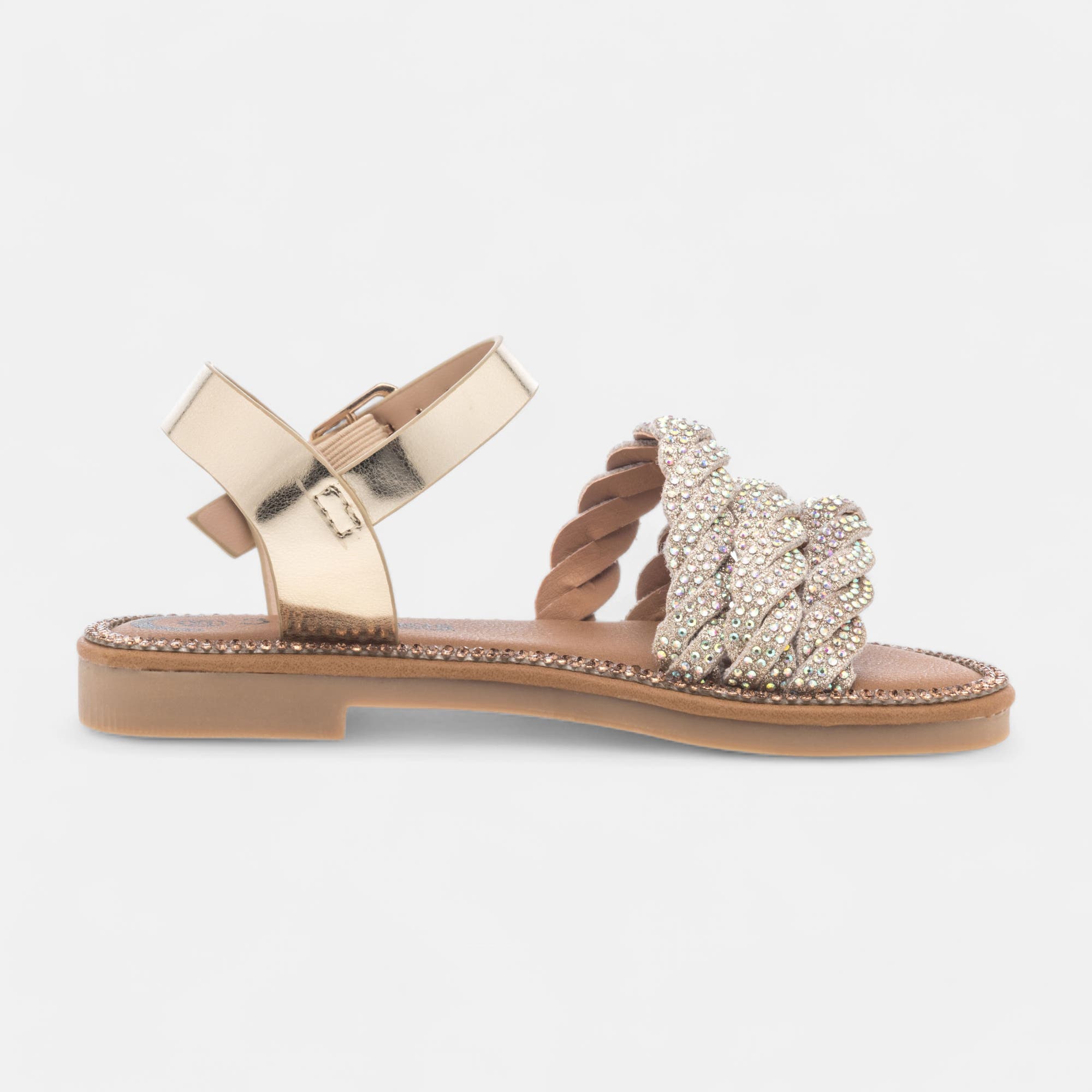 Nu-pieds Fille or