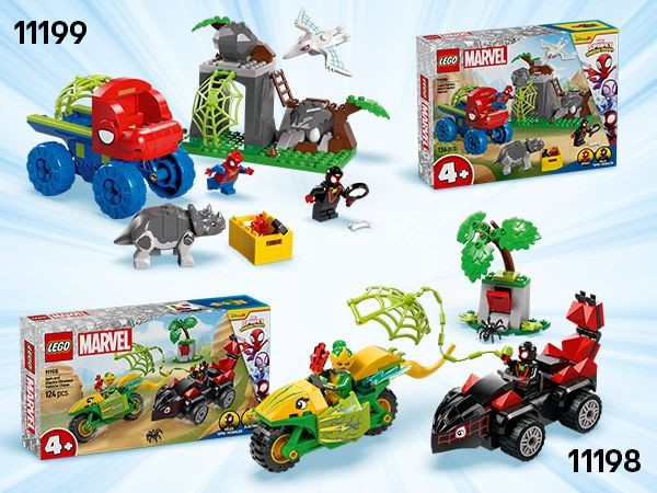 LEGO - Spidey - Spidey og Gobbys Raptorkamp ved Hovedkvarteret (11200)