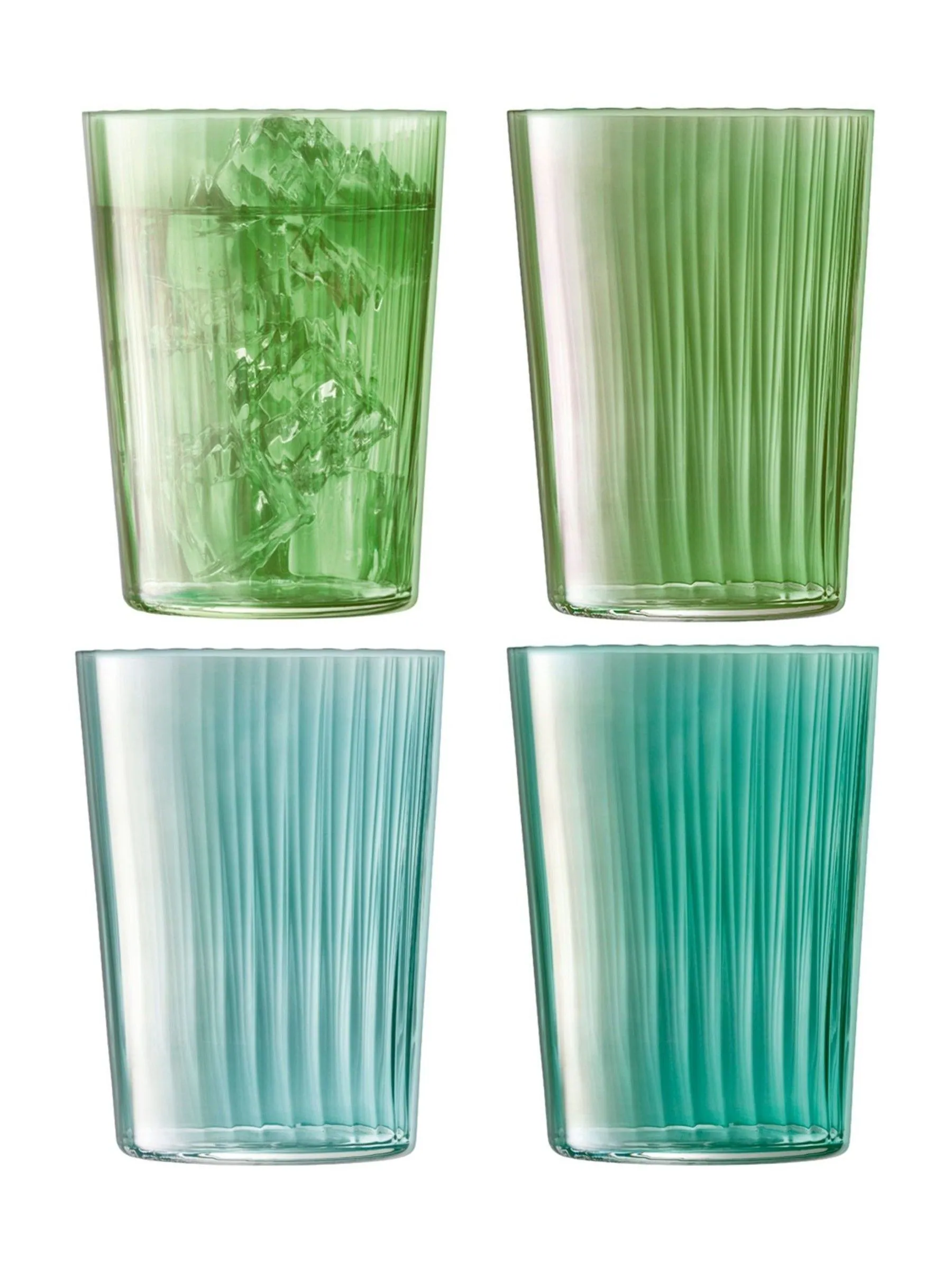LSA International set van 4 Gems drinkglazen 560ml