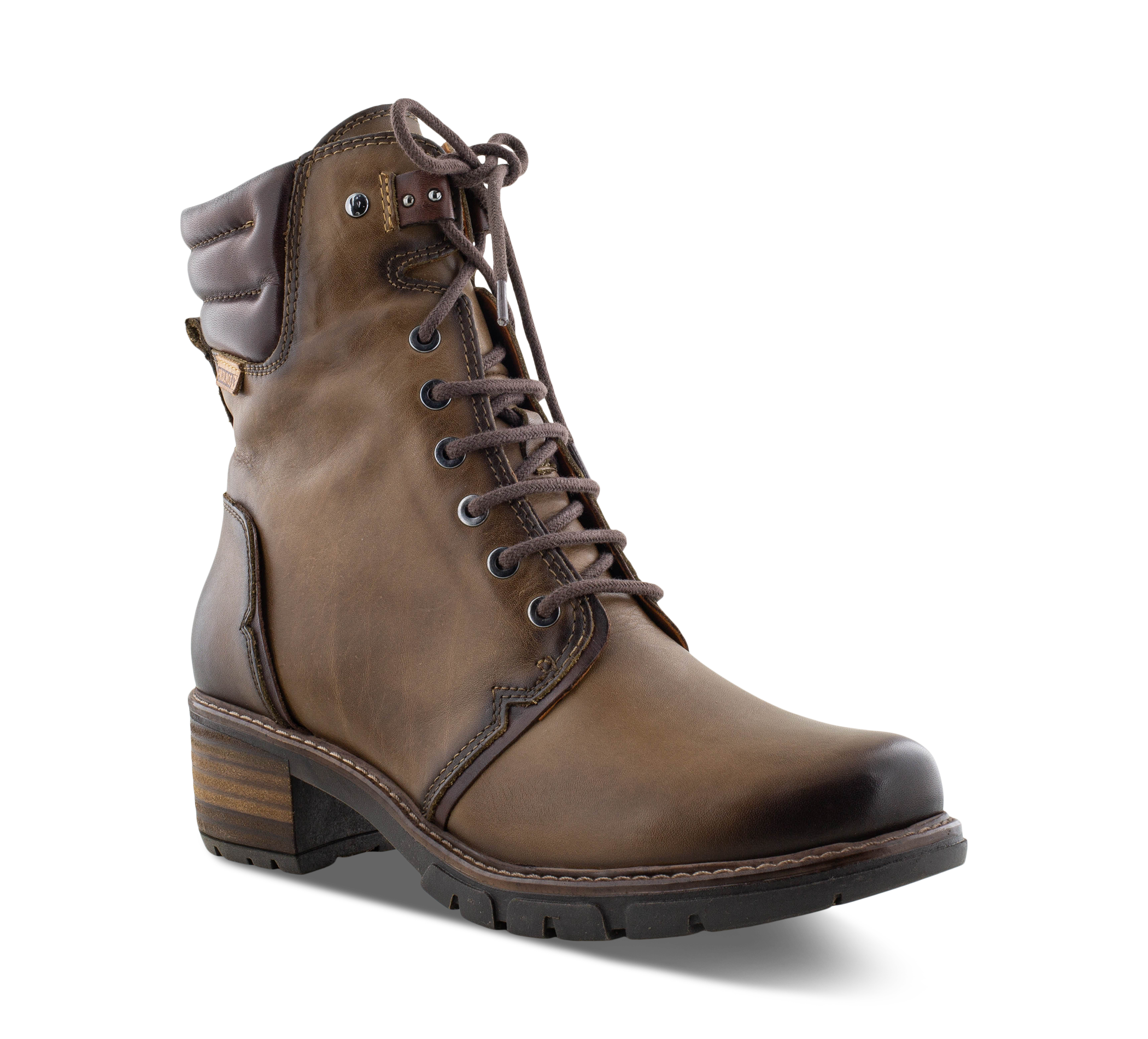 Pikolinos San Sebastia - Schnürstiefel grün