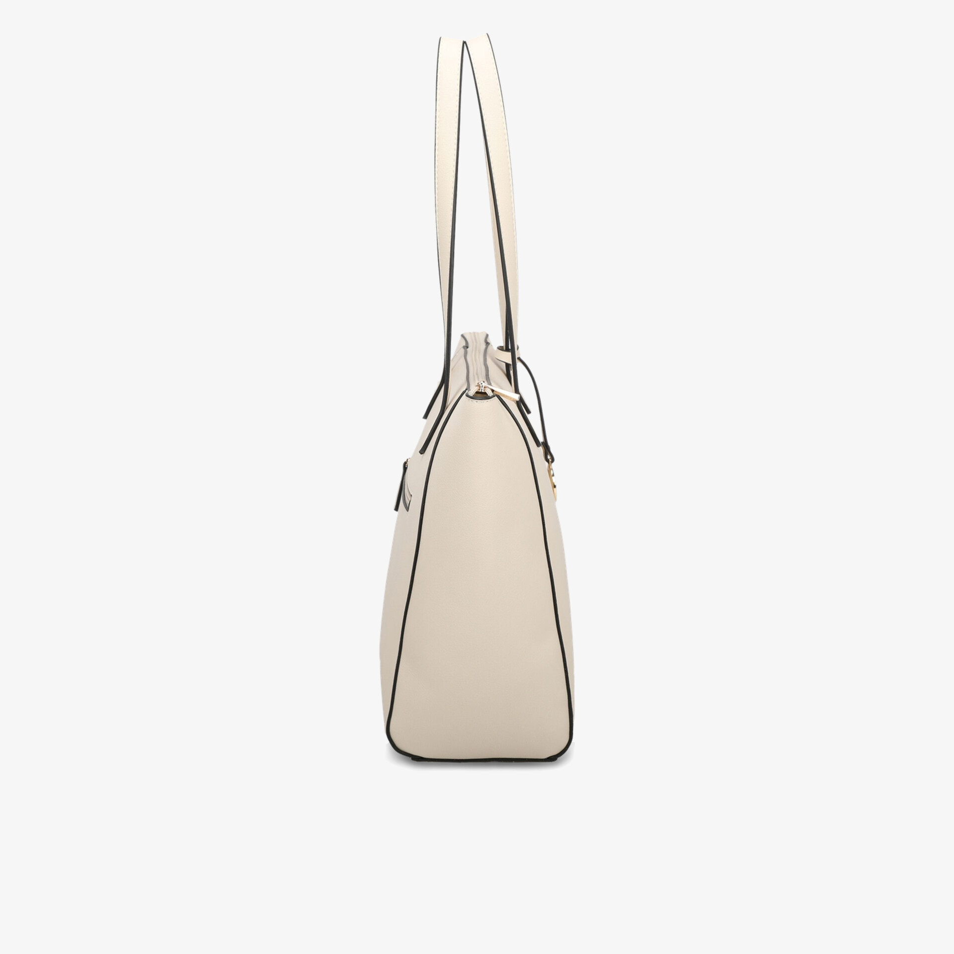 L.CREDI Damen Shopper beige