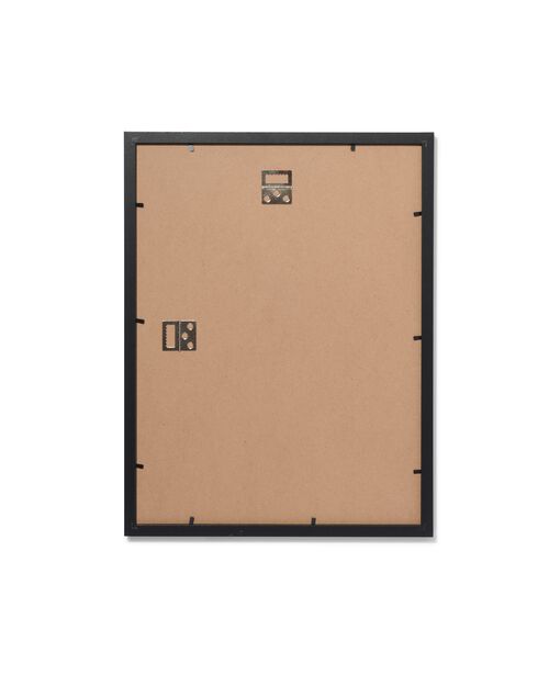 cadre photo bois 30x40 noir