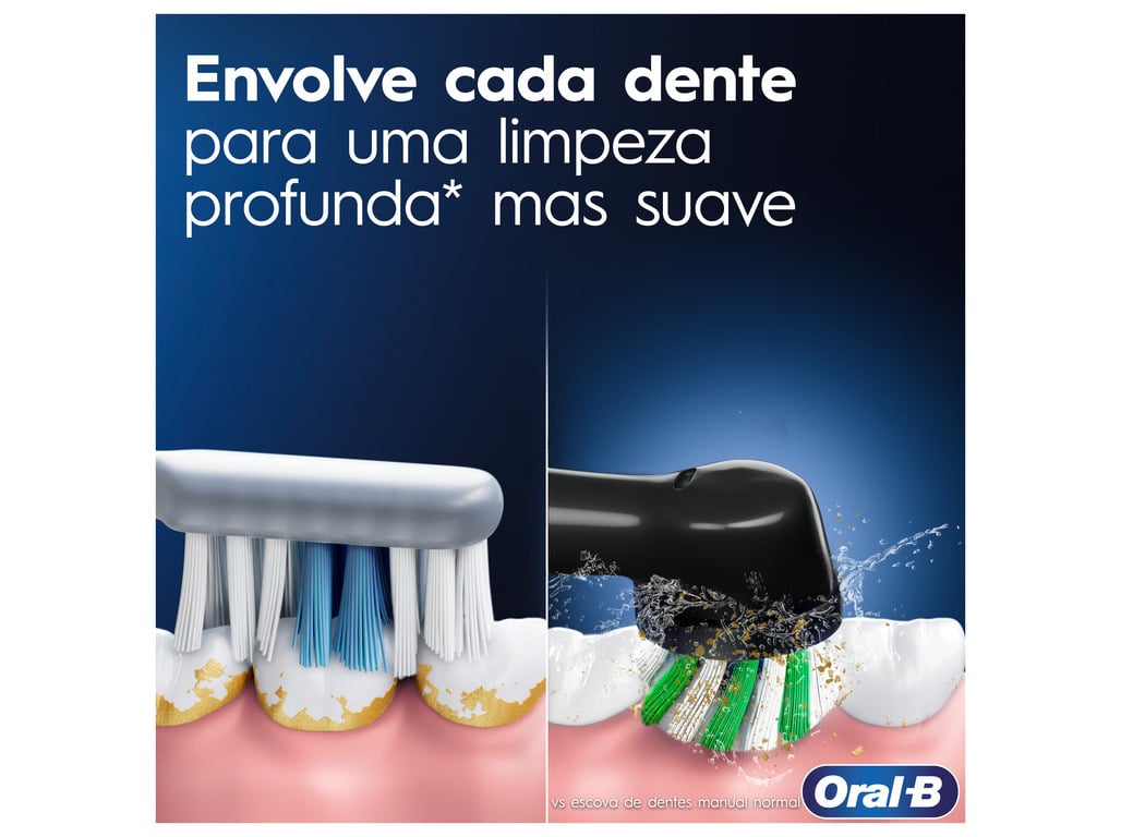 ESCOVA ELÉTRICA ORAL B VITALITY PRO LILÁS UN