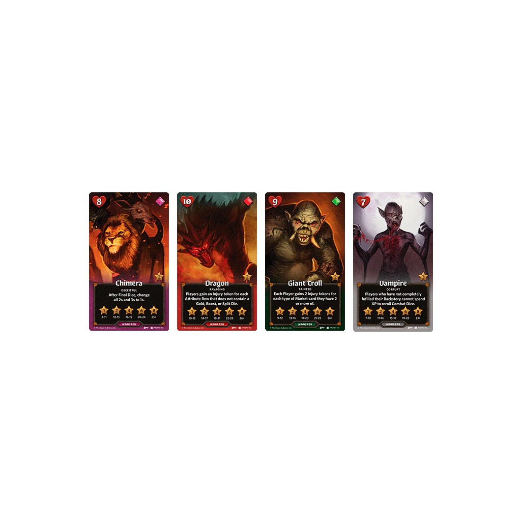 Roll Player: Lenticular Monster Cards