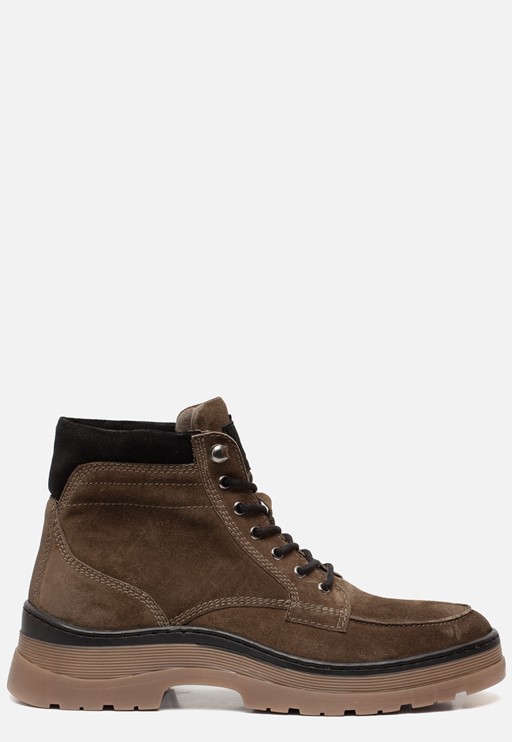 Outfielder Veterboots groen Suede