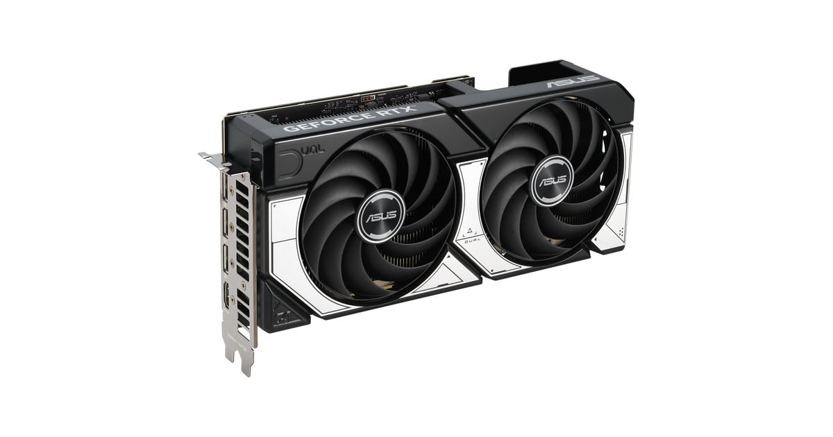 ASUSDUAL GeForce RTX 5070 OC grafische kaart  (3x DisplayPort, 1x HDMI)