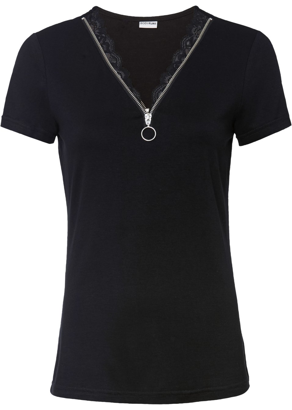 T-shirt à dentelle