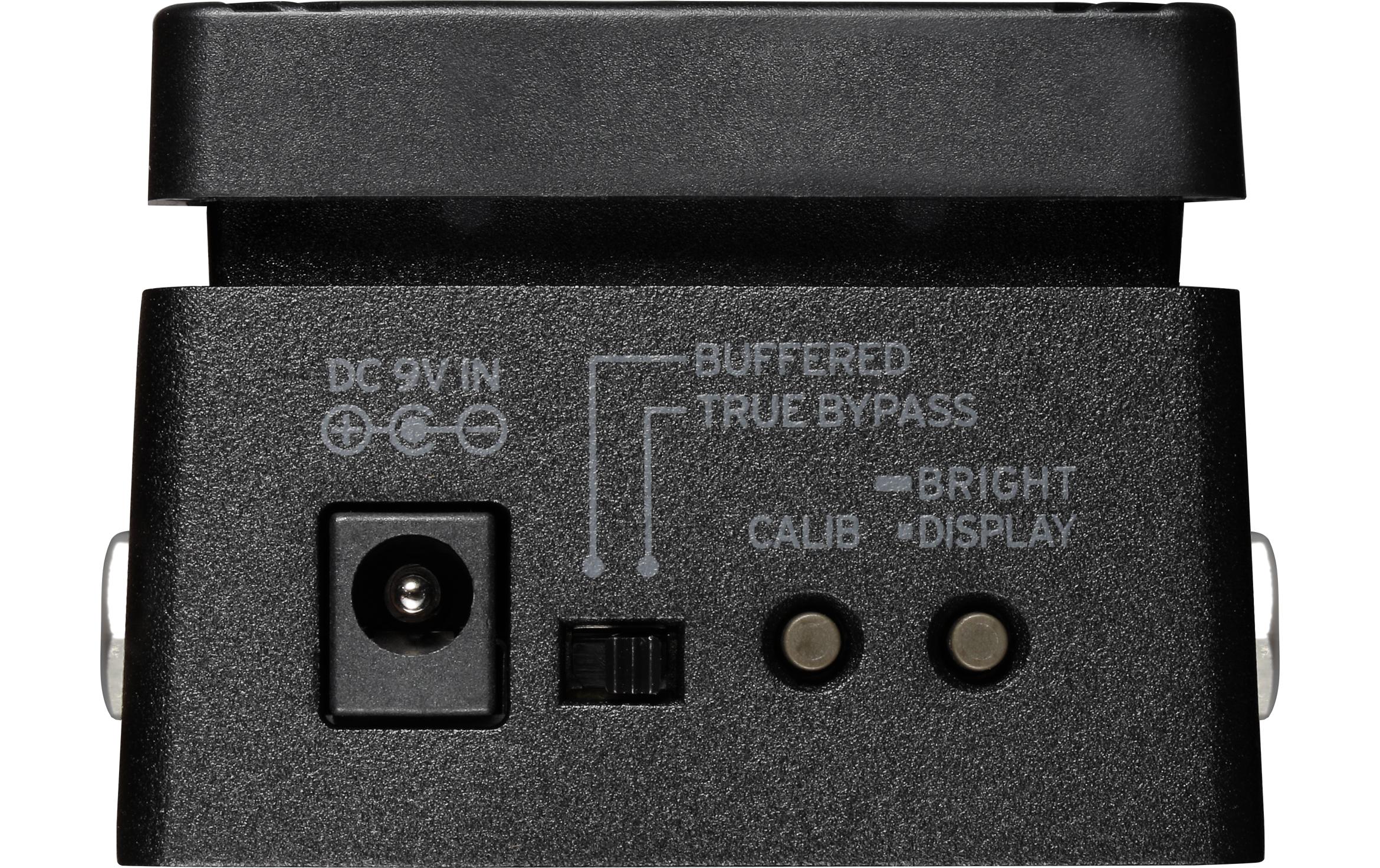 Stimmgerät Pitchblack XS BassPedal-Stimmgerät für Bässe kombiniert mit Display und Fussschalter
