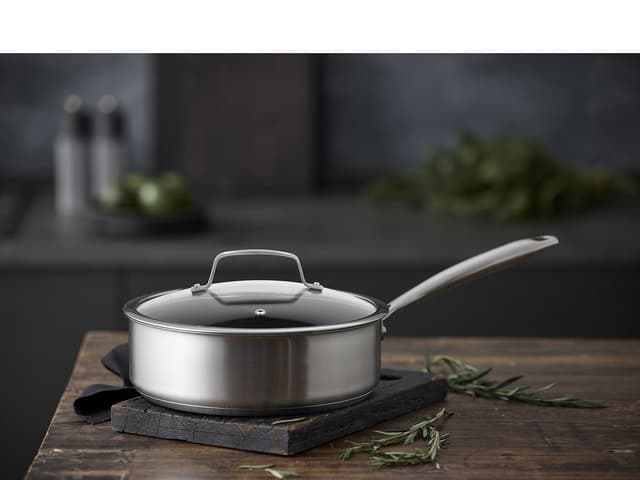 Pillivuyt Gourmet Sauterpande keramisk non-stick Steel