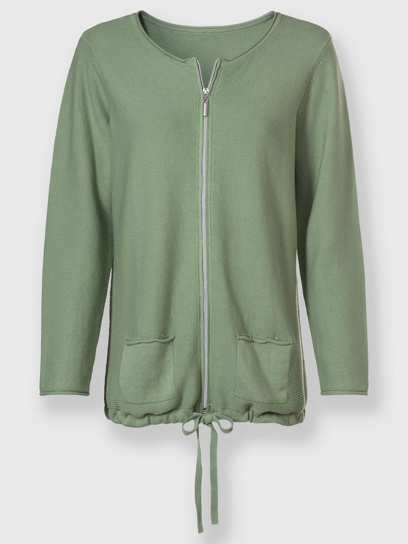 Veste en tricot maille perlée attrayante