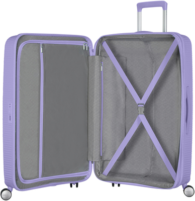 American Tourister Soundbox Spinner Trillekoffert 71,5L, Lavendel