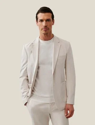 Cavallaro Zeradino Blazer Ecru 113241008-180000 kopen