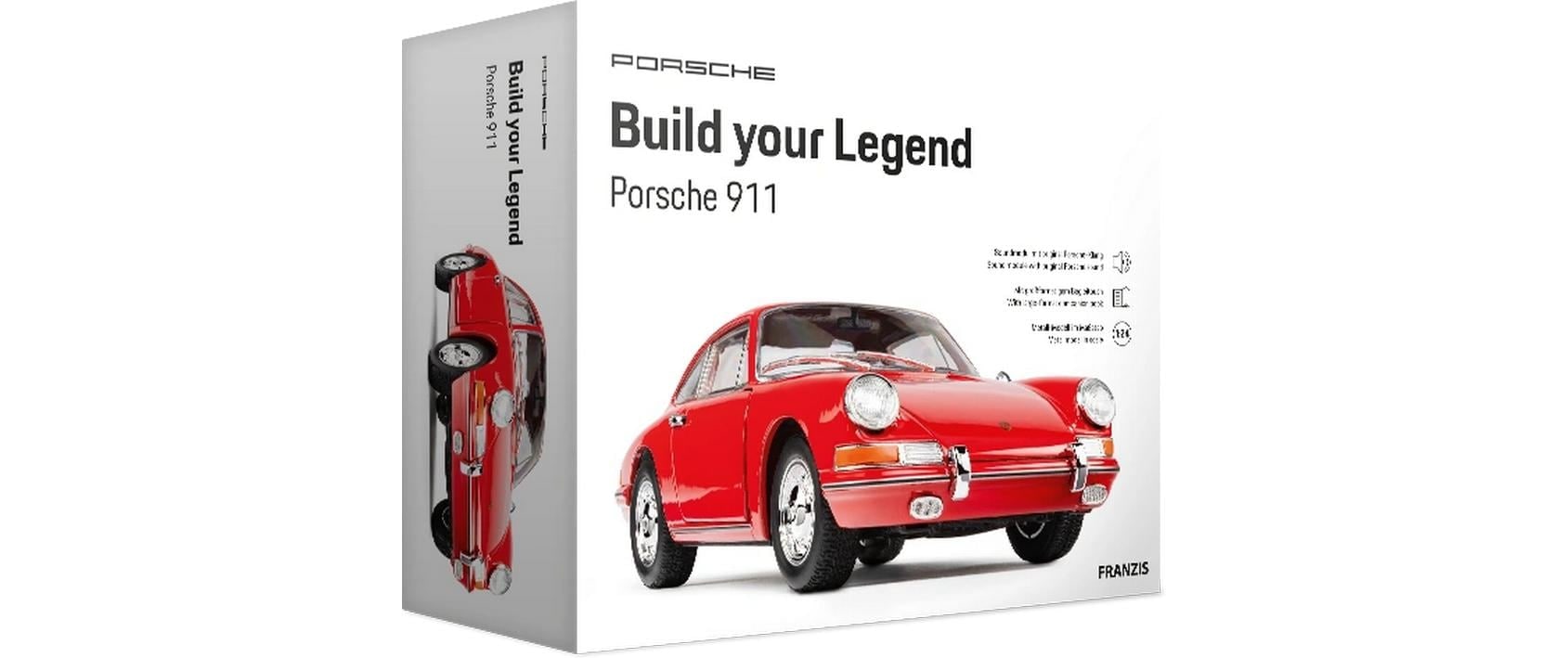 Franzis Modellbausatz »Porsche 911 1:24« Set,  1:24