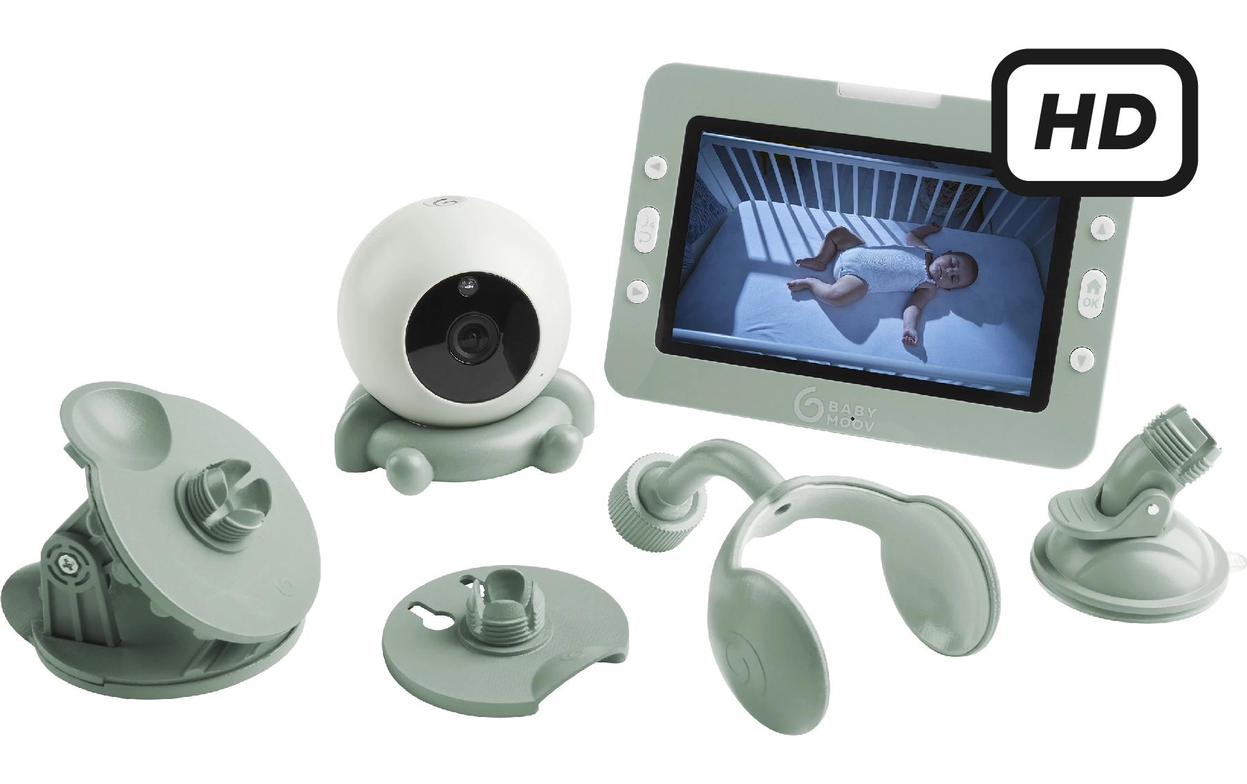 Babyphone mit Kamera Yoo Go Plus HD Grün<br>Video-Babyphone mit hochwertigem Bildschirm