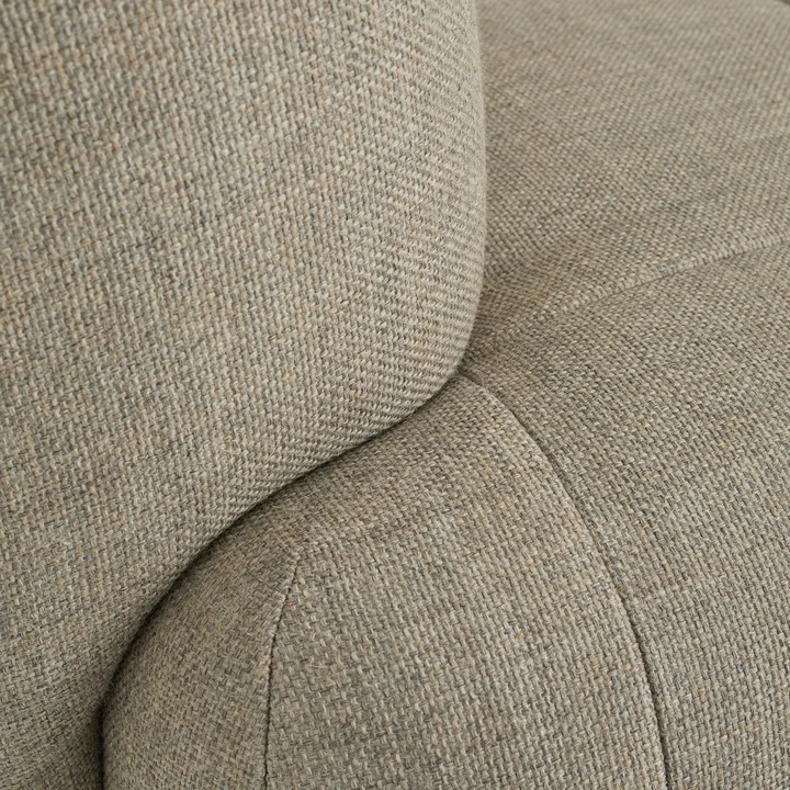 HAY - Quilton Lift 2-Sitzer Sofa, Eiche / Tartaglia 857