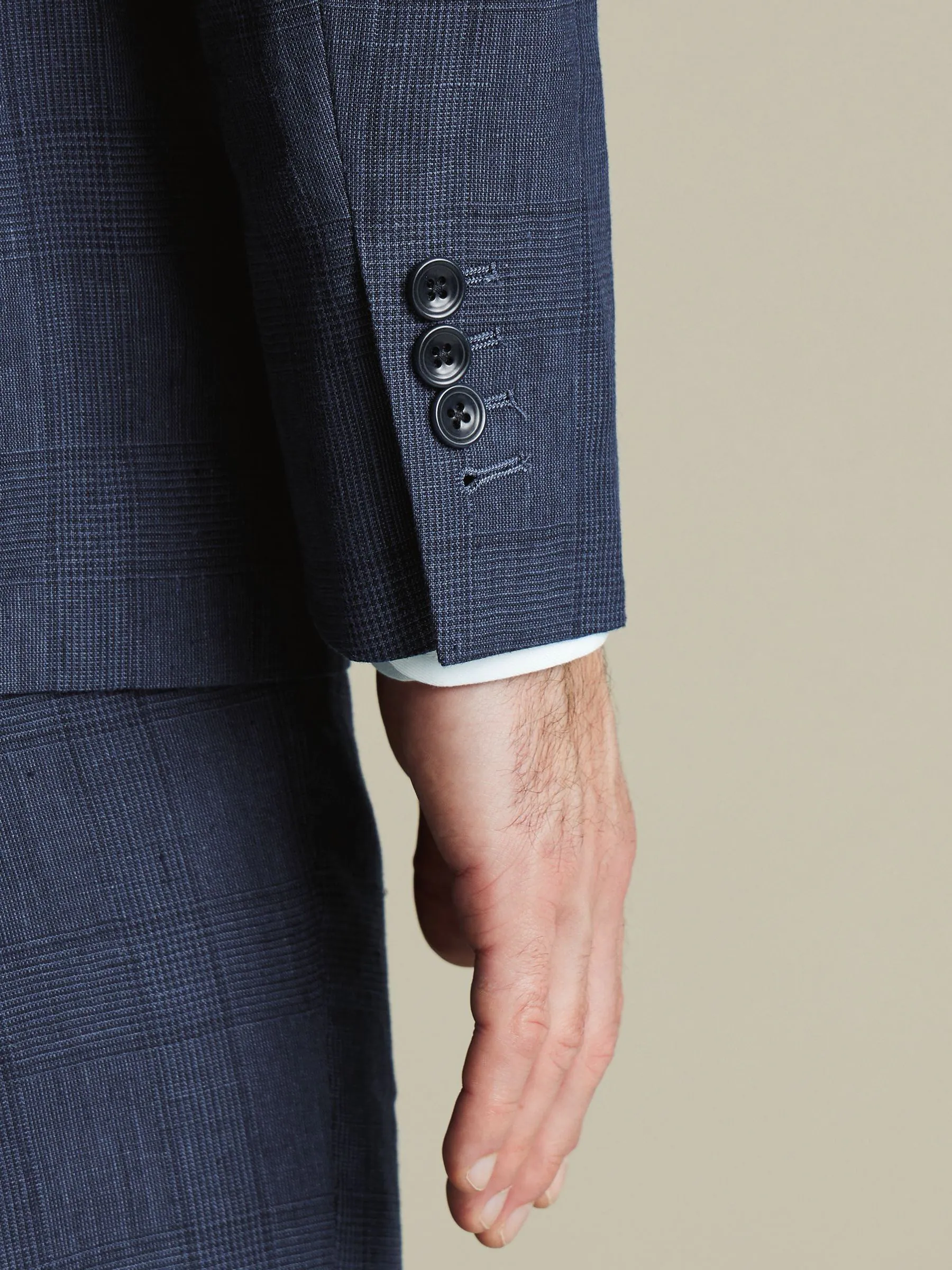 Charles Tyrwhitt slim-fit 100% linnen jasje