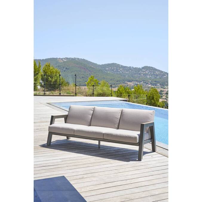 Fauteuil de salon de jardin AXIOME Praline