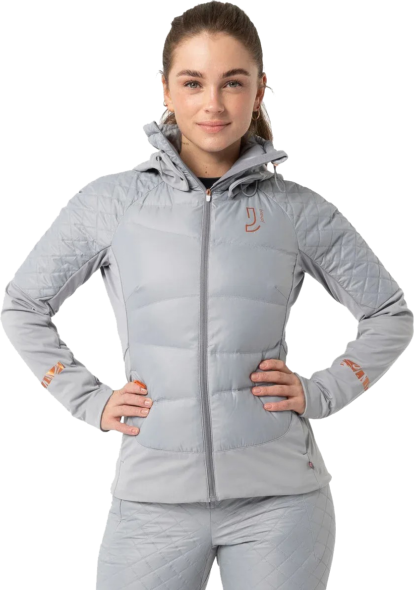 Advance Primaloft Down Jacket Dame Light Grey