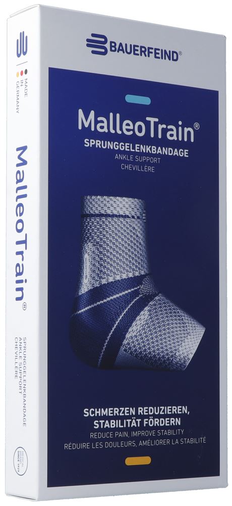 Bauerfeind MalleoTrain Aktivbandage<br>1 Stück, Gr4, links titan