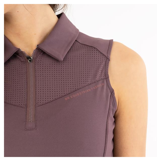 Polo BR Isa Sleeveless Donkerpaars