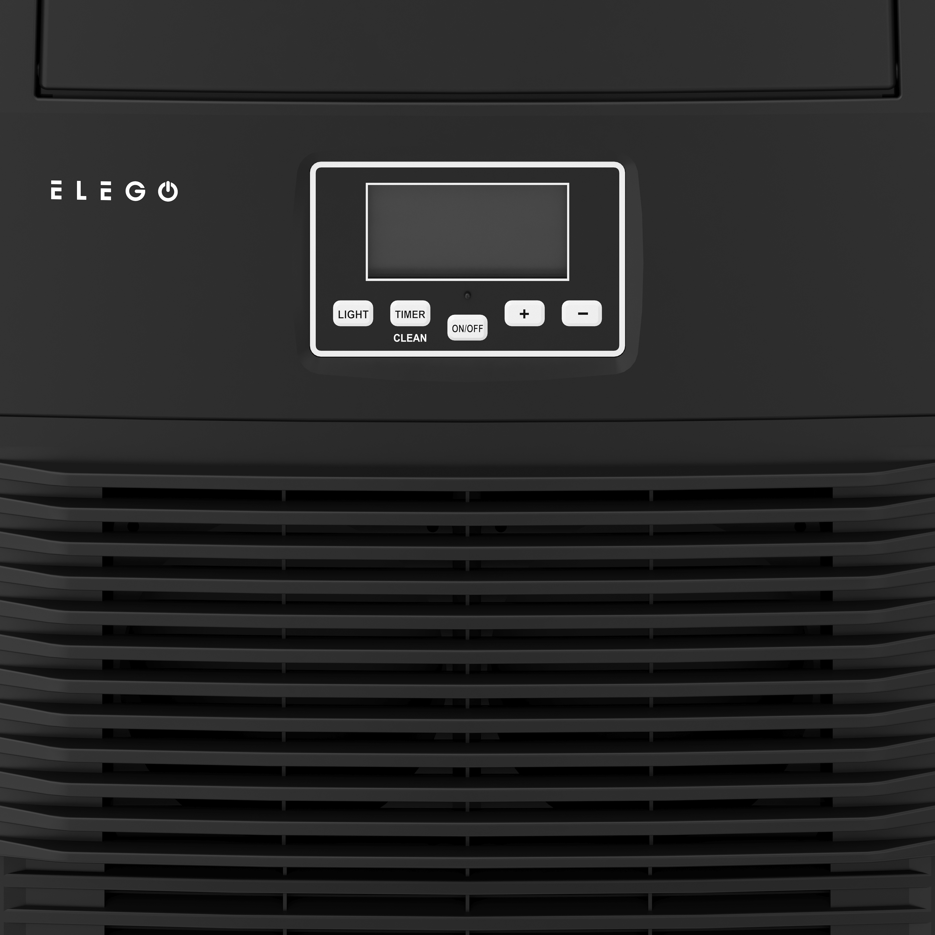 Eiswürfelmaschine schwarz 30 kg / 24 h