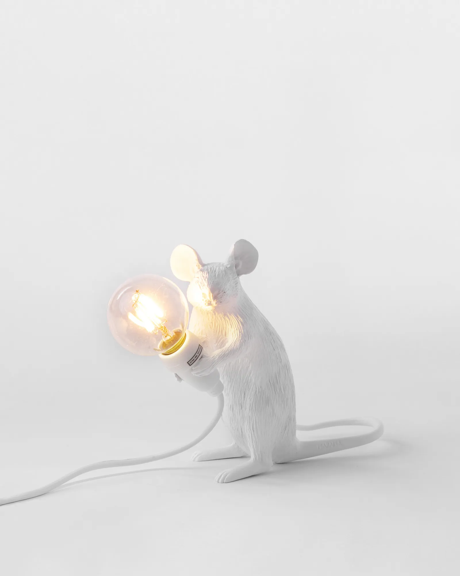 Seletti MOUSE LAMP-MAC RESIN LAMP - SITTING USB