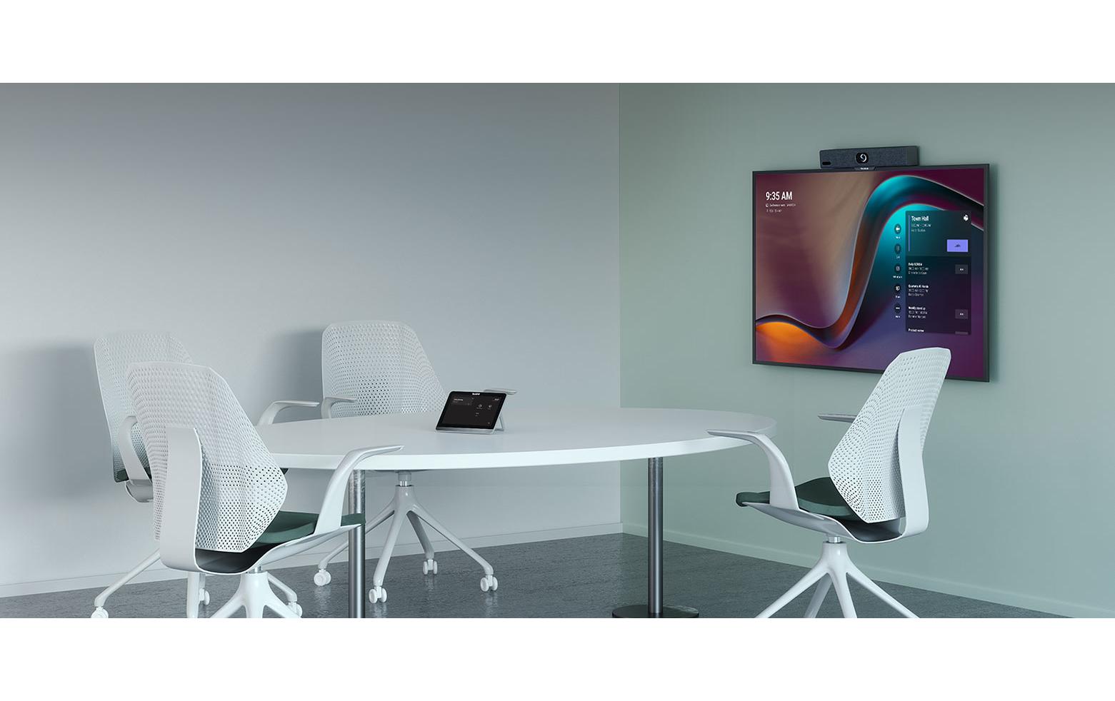 A10 MeetingBar MS Teams 4K/UHD<br>All-in-One Android Video Collaboration Bar für Home Office und kleine Räume