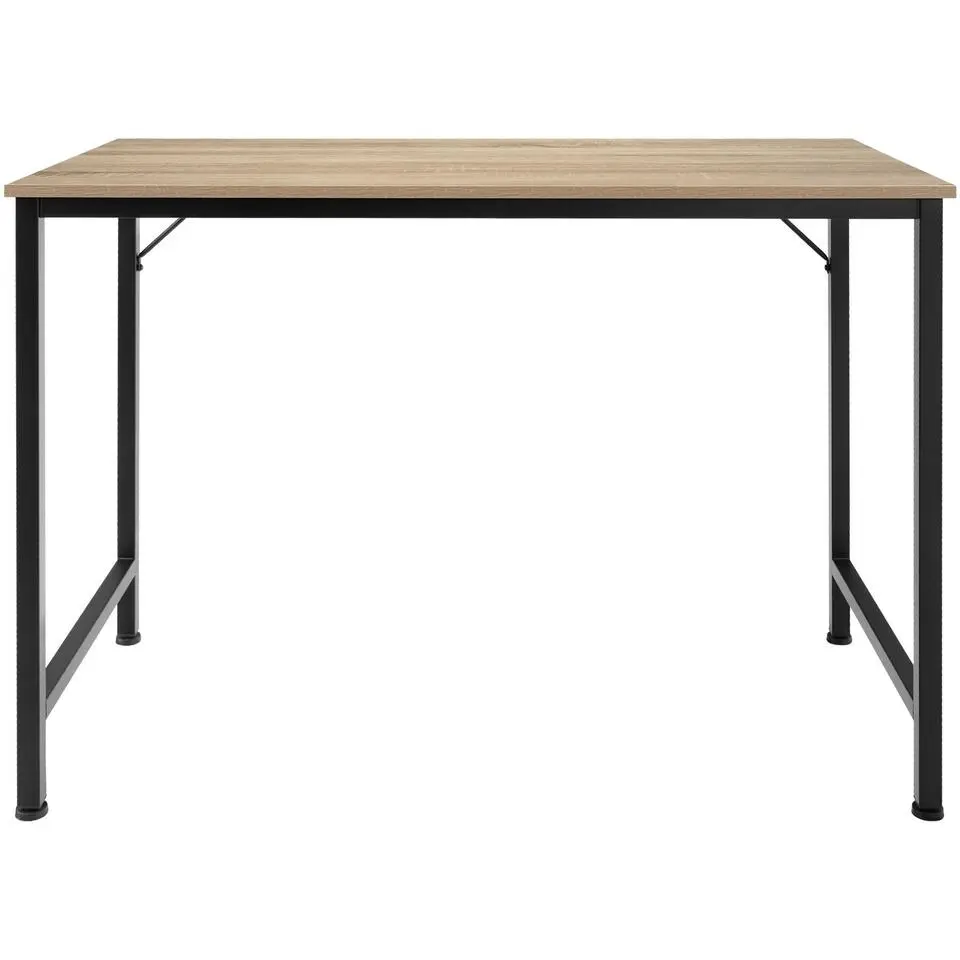 tectake Bureau Jenkins, Industrieel Licht Hout, Eiken Sonoma