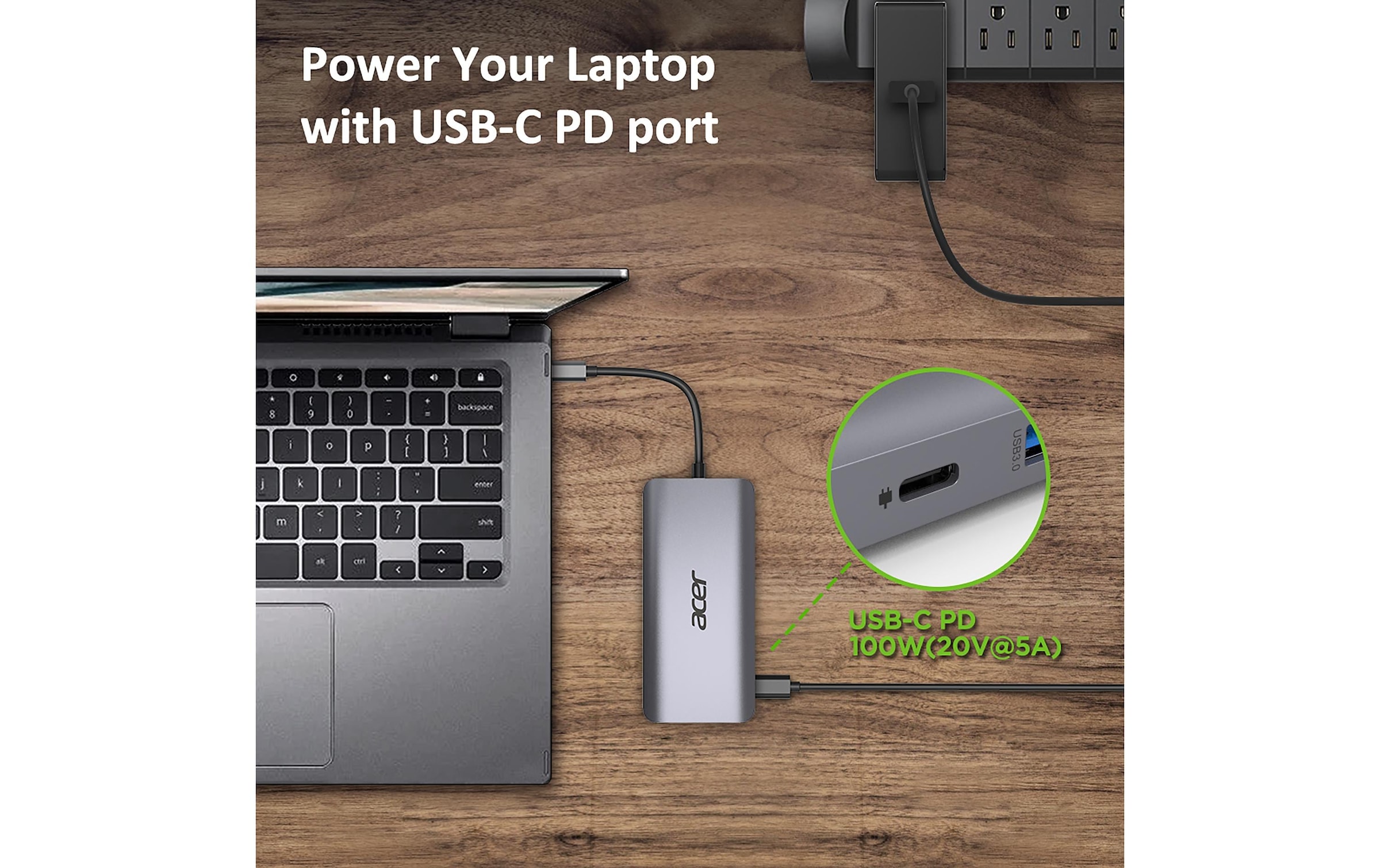 Acer Laptop-Dockingstation »USB Type-C, 12-in-1«