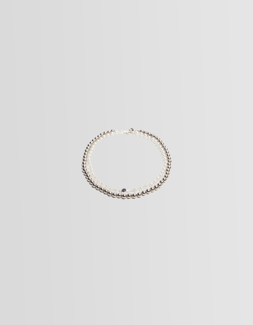 Conjunto de 2 colares de pérolas