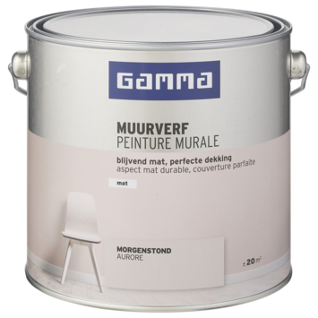 GAMMA muurverf mat 2,5 L morgenstond