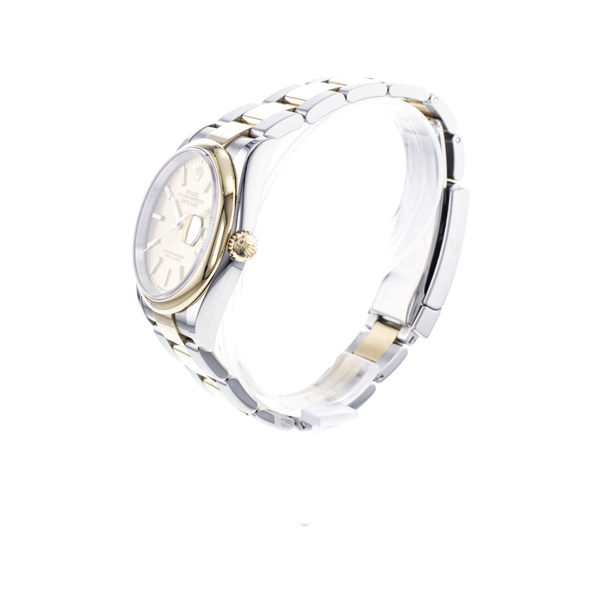 Montre d'occasion Rolex DateJust mixte automatique or jaune et acier