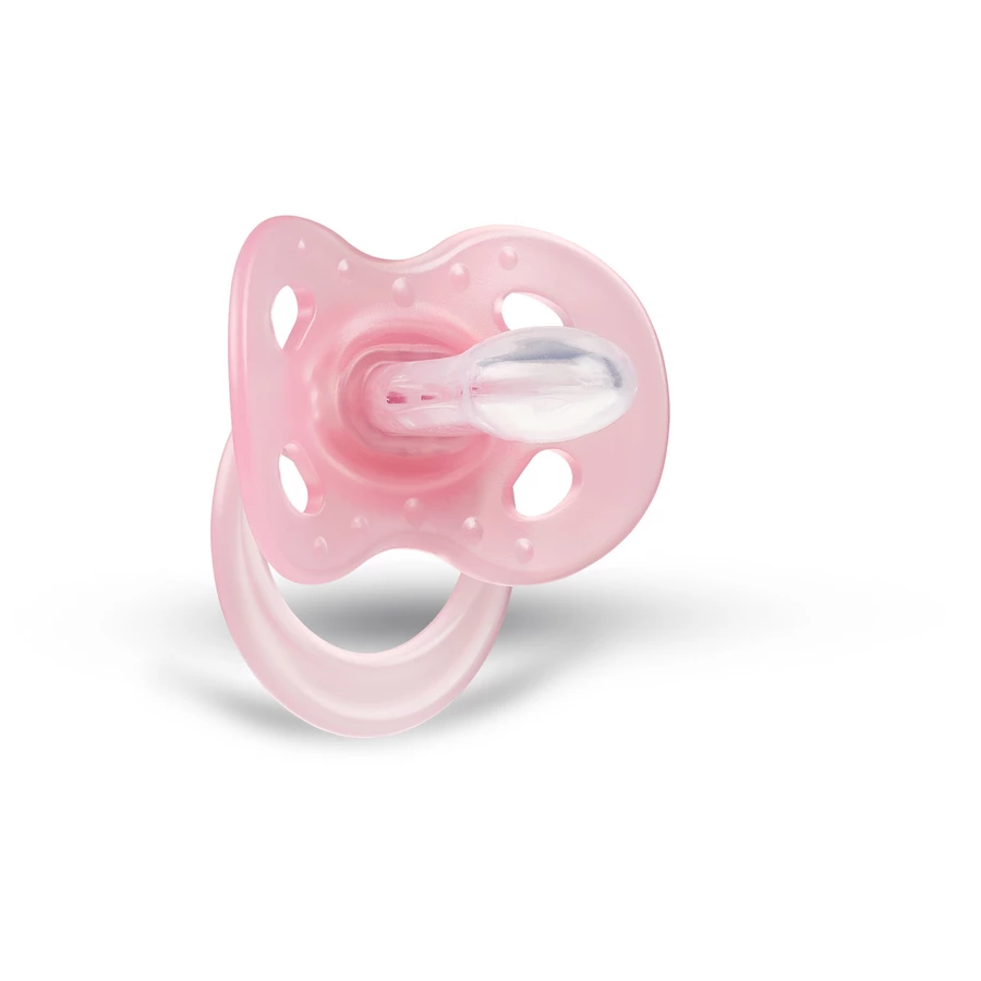 Medela Baby Schnuller Original 6-18 Monate DUO Signature 4 Stück in rosé