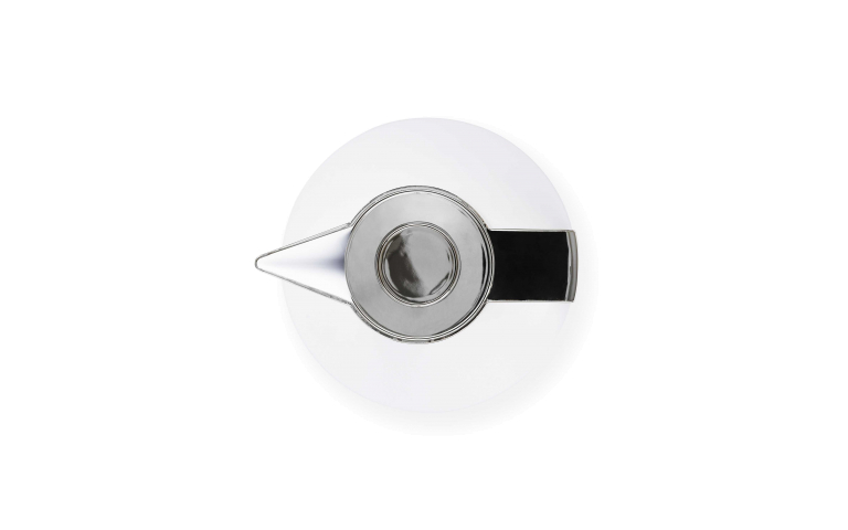 Normann Copenhagen Geo Vacuum thermoskan 1,5 wit/zilver
