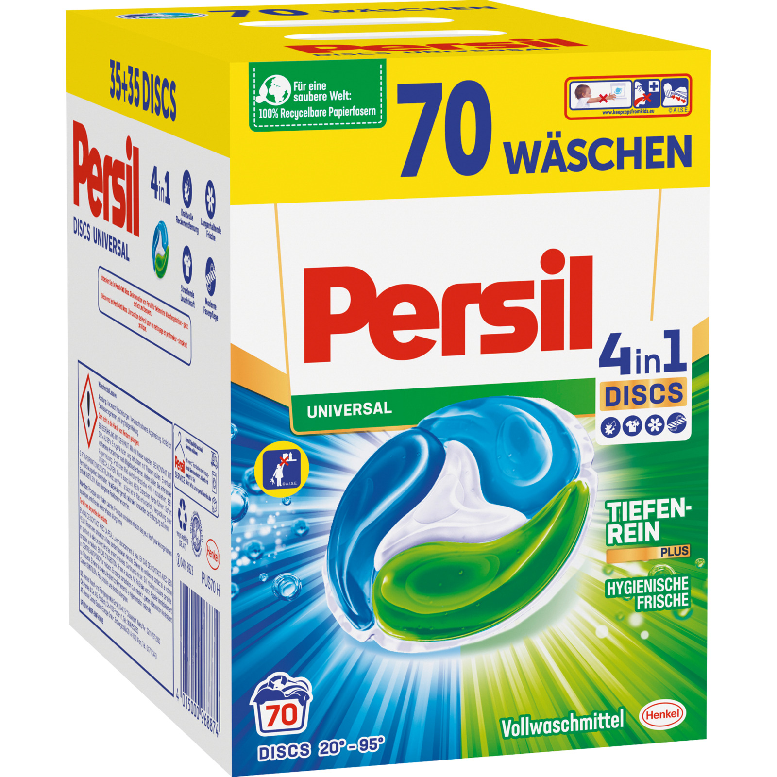 Persil Discs Universal 70WG